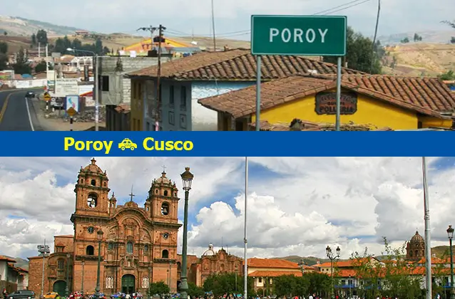 Transporte de Poroy a Cusco